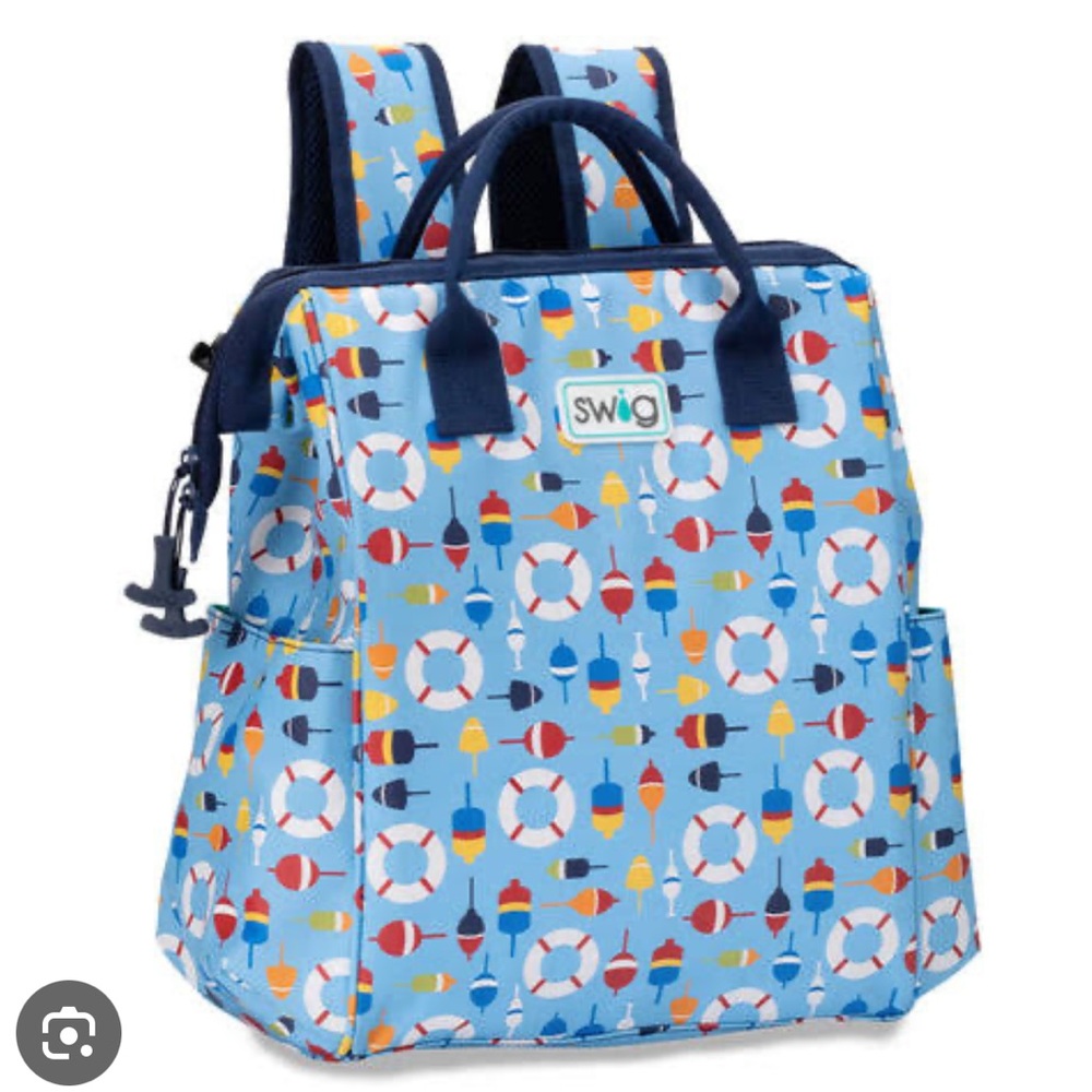 Swig Cooler Backpack Bobbing Buoys